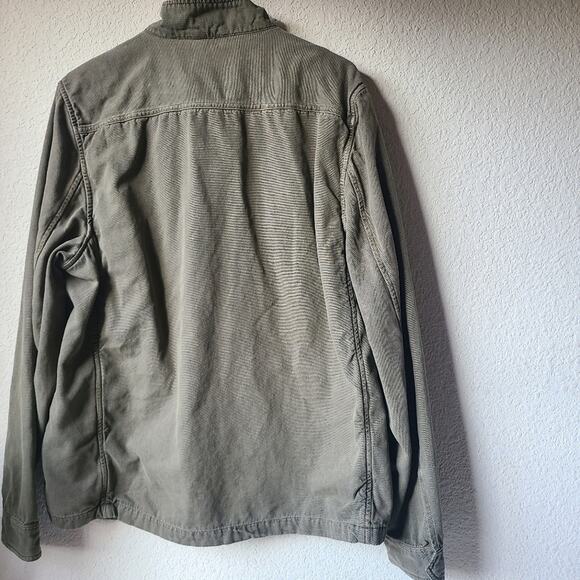 Marine Layer Army Green Jacket Men's Size Large - Picture 2 of 12